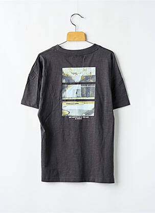 T-shirt coupe droite manches courtes gris GARCIA garçon