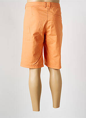 Short fermeture zippée sous rabat boutonné orange TOM TAILOR homme