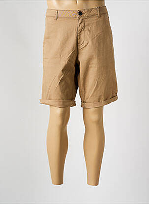 Bermuda coupe droite beige TOM TAILOR homme