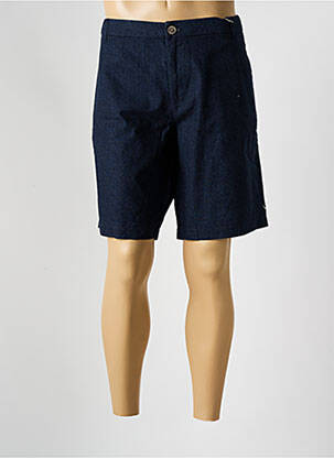 Bermuda coupe droite bleu TOM TAILOR homme