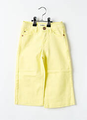 Pantalon flare jaune GARCIA pour fille seconde vue