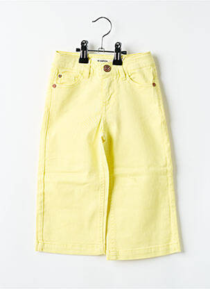 Pantalon flare jaune GARCIA pour fille
