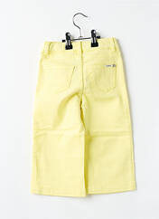 Pantalon flare jaune GARCIA pour fille seconde vue