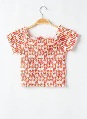 Top orange TIFFOSI pour femme seconde vue