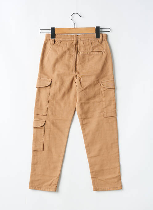 Pantalon cargo poches beige GARCIA garcon