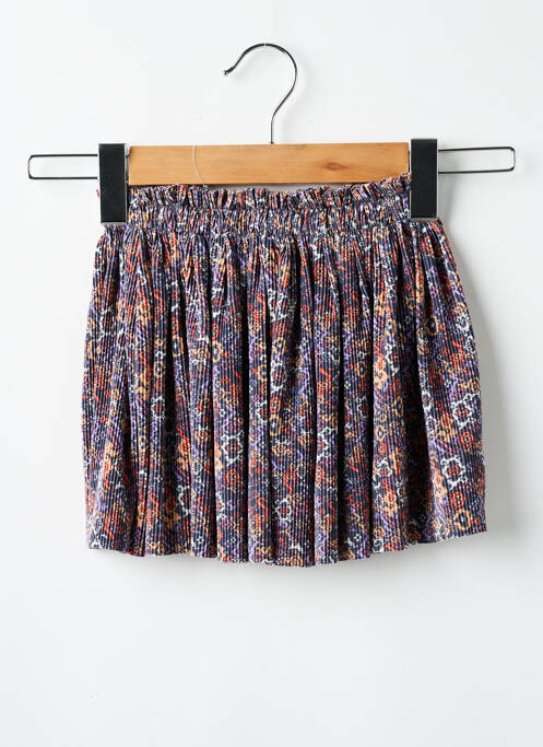 Jupe courte coupe fluide violet GARCIA fille