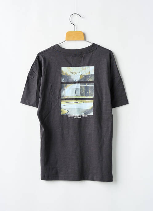 T-shirt coupe droite manches courtes gris GARCIA garcon