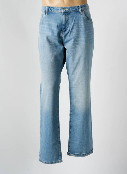 Jeans coupe droite bleu TOM TAILOR pour homme