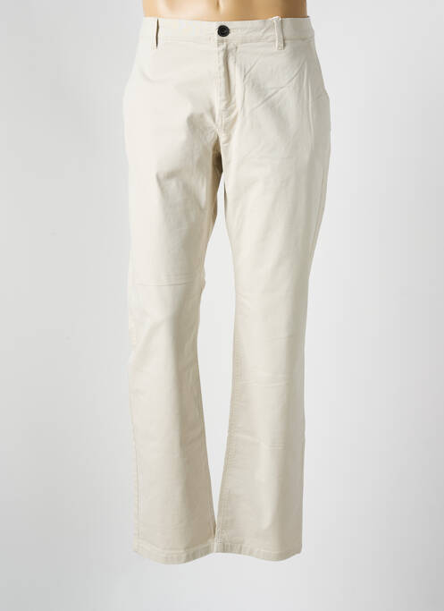 Pantalon chino beige TOM TAILOR pour homme