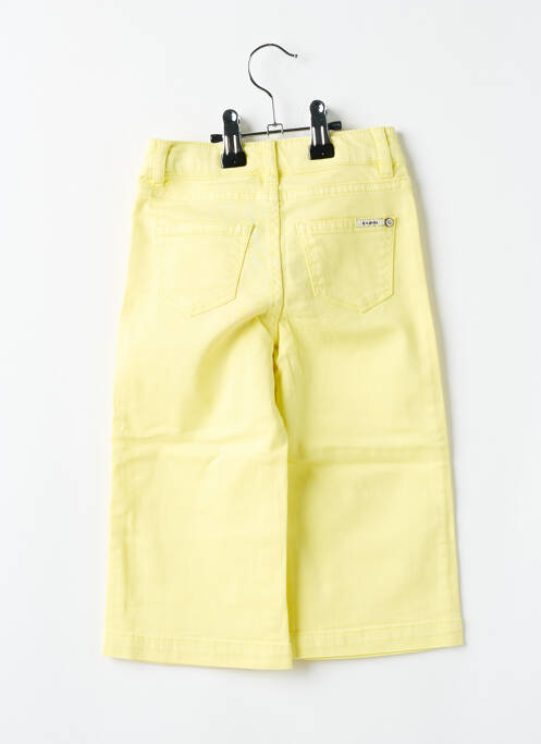 Pantalon flare jaune GARCIA pour fille
