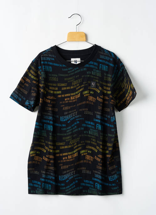 T-shirt noir GARCIA pour garçon