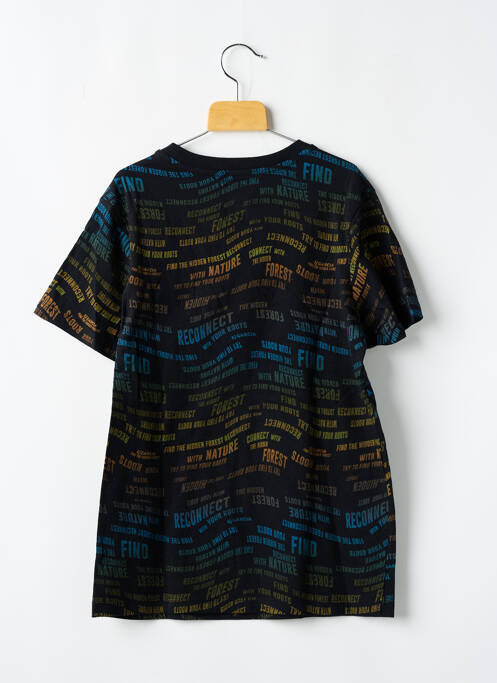 T-shirt noir GARCIA pour garçon