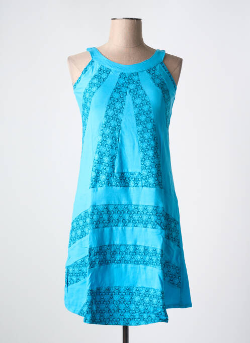 Robe mi-longue bleu SINOE BY BAMBOO'S pour femme