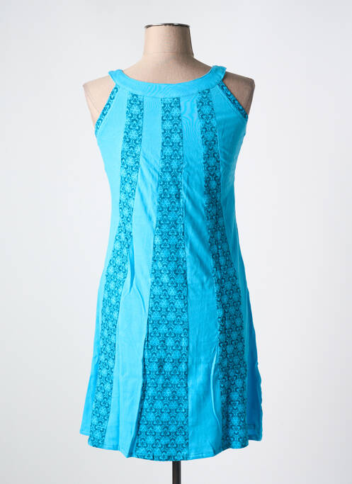 Robe mi-longue bleu SINOE BY BAMBOO'S pour femme