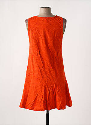 Robe courte sans manche sans manche rouge BAMBOO'S femme