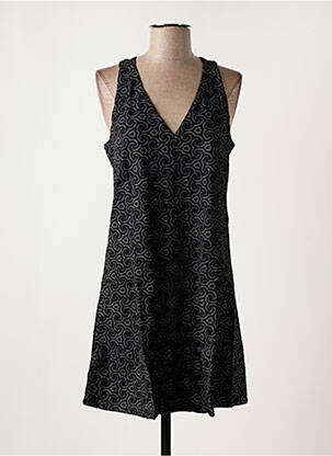 Robe courte sans manche sans manche noir BAMBOO'S femme