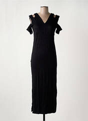 Robe longue noir BAMBOO'S pour femme seconde vue
