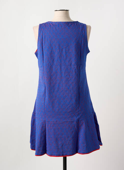 Robe mi-longue bleu BAMBOO'S pour femme