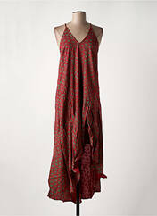 Robe longue rouge BAMBOO'S pour femme seconde vue