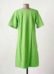 Robe mi-longue vert BAMBOO'S pour femme seconde vue