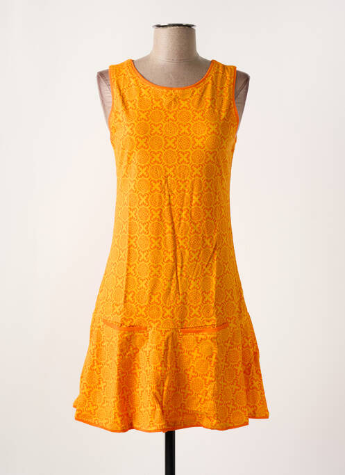 Robe courte orange BAMBOO'S pour femme