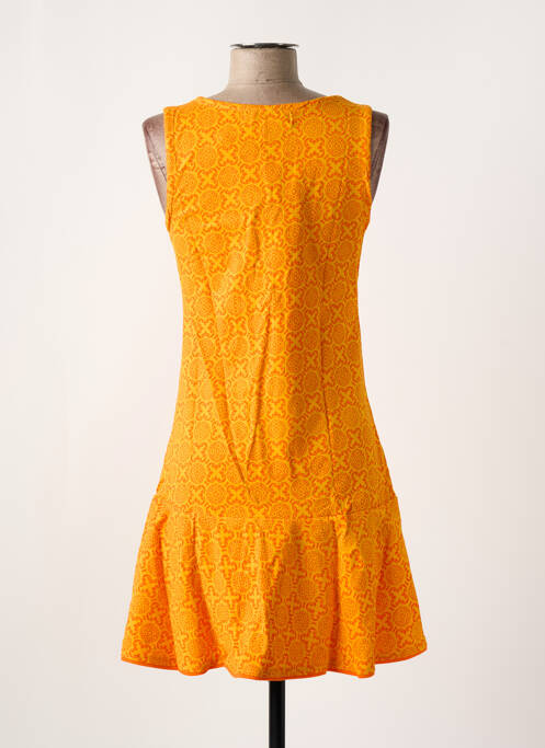 Robe courte orange BAMBOO'S pour femme