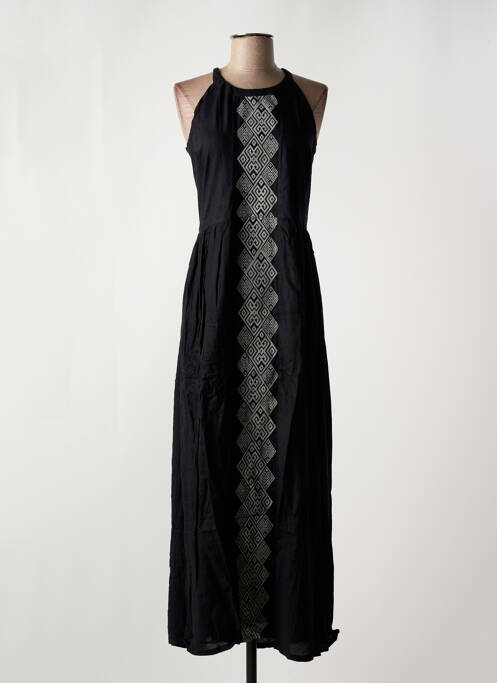 Robe longue noir BAMBOO'S pour femme