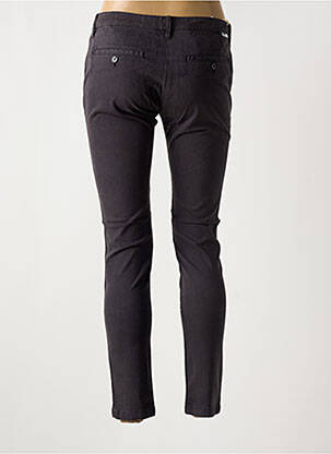 Pantalon chino taille basse taille basse gris REIKO femme