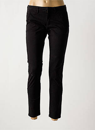 Pantalon chino noir REIKO pour femme