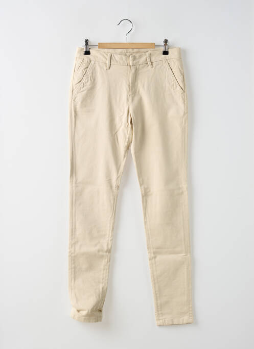 Pantalon chino beige REIKO pour femme