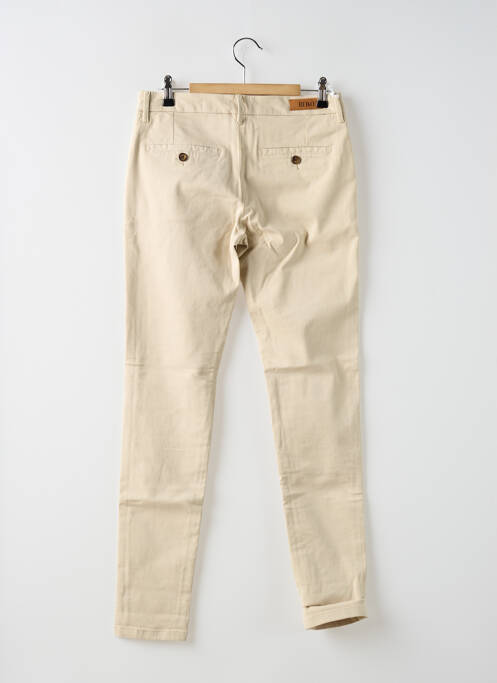 Pantalon chino beige REIKO pour femme