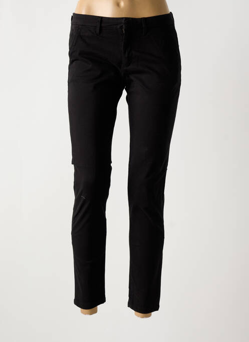 Pantalon chino noir REIKO pour femme