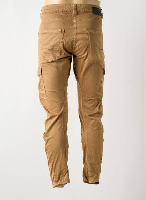 Pantalon cargo marron LE TEMPS DES CERISES pour homme