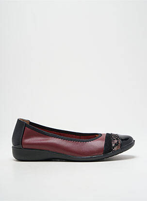 Ballerines matière lisse talon plat jusqu'à 3cm violet INEA femme