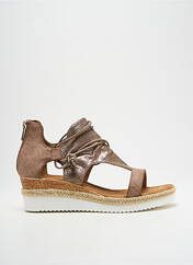 Sandales/Nu pieds marron LADY GLORY pour femme seconde vue