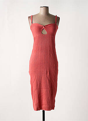 Robe mi-longue sans manche sans manche rouge TIFFOSI femme