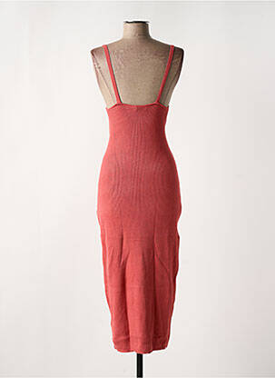 Robe mi-longue sans manche sans manche rouge TIFFOSI femme