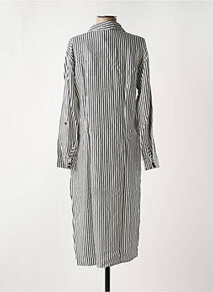 Robe mi-longue manches longues manches longues noir LES TROPEZIENNES PAR M.BELARBI femme