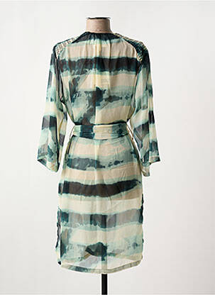 Veste kimono légère et transparente vert PAZ TORRAS femme