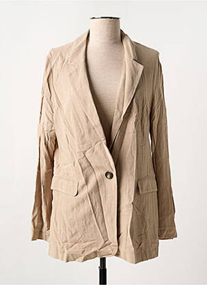 Veste casual col tailleur beige TIFFOSI femme
