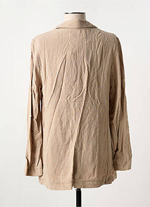 Veste casual col tailleur beige TIFFOSI femme