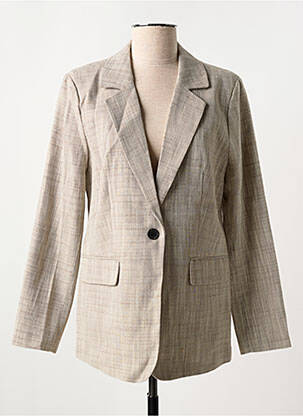 Blazer fausses poches beige CREAM femme