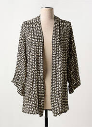 Gilet manches longues manches longues marron SEE THE MOON femme