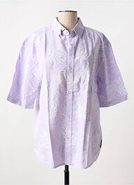Chemisier manches courtes manches courtes violet TOM TAILOR femme