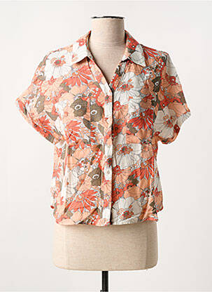Chemisier orange C'EST BEAU LA VIE pour femme