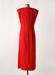 Robe longue rouge EXQUISS'S pour femme seconde vue