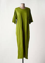 Robe longue vert KAFFE pour femme seconde vue
