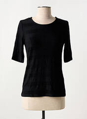 T-shirt noir KAFFE pour femme seconde vue