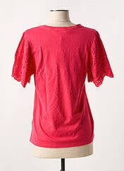 T-shirt rose GARCIA pour femme seconde vue