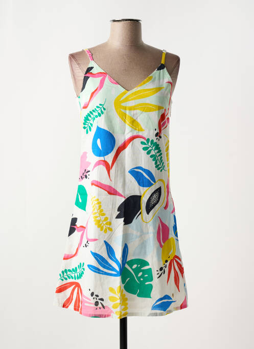 Robe courte blanc LES TROPEZIENNES PAR M.BELARBI pour femme